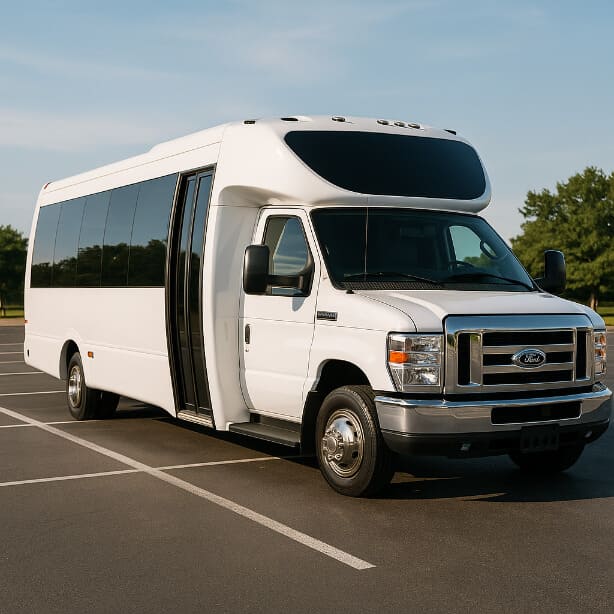 Arlington Shuttle Bus Rentals 20 Passenger Shuttle Bus