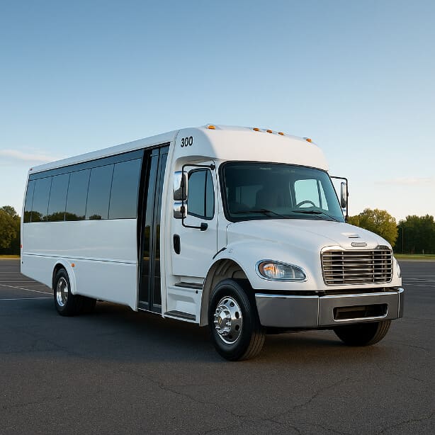 Arlington Shuttle Bus Rentals 25 Passenger Shuttle Bus